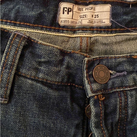 New Free people Jeans Size W 25 - Picture 4 of 4